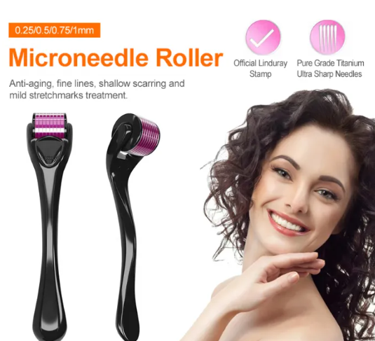 540 Microneedle Roller Micro Needle Derma Roller 